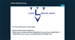 Desktop Screenshot of llobetmedicalgroup.com